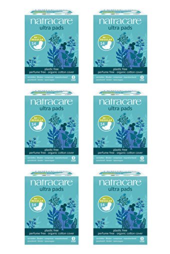 Natracare Organik İnce 84'lü Hijyenik Ped 6 Adet