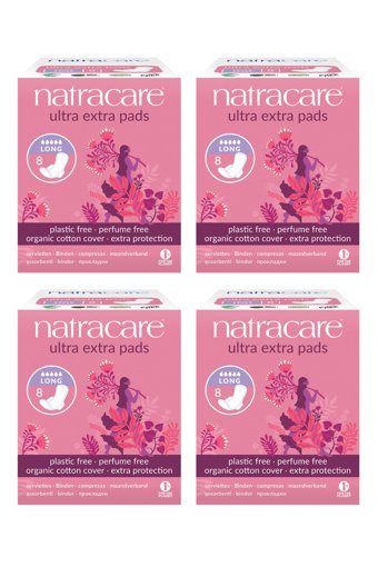 Natracare Organik İnce 32'li Hijyenik Ped 4 Adet