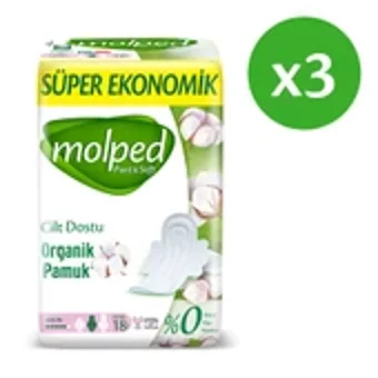 Molped Pure & Soft İnce 54'lü Hijyenik Ped 1 Adet