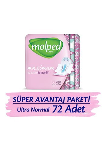 Molped Ultra İnce 72'li Hijyenik Ped 1 Adet
