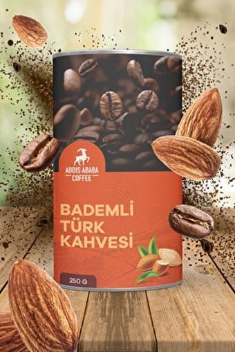 Addis Ababa Coffee Bademli Orta Kavrulmuş Türk Kahvesi 250 gr
