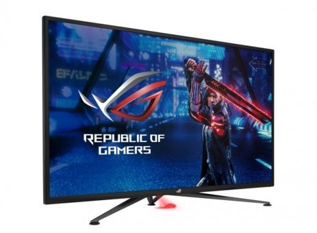 Asus ROG Strix XG438QR 120 Hz 4 ms 43 inç 4K VA Hoparlörlü HDMI Freesync G-Sync 3840 x 2160 px LED Oyuncu Monitör