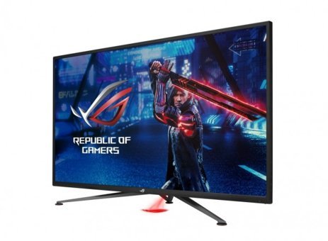 Asus ROG Strix XG438QR 120 Hz 4 ms 43 inç 4K VA Hoparlörlü HDMI Freesync G-Sync 3840 x 2160 px LED Oyuncu Monitör