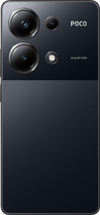 Poco M6 Pro 512 GB Hafıza 12 GB Ram 6.67 inç 64 MP Çift Hatlı AMOLED Ekran Android Akıllı Cep Telefonu Siyah