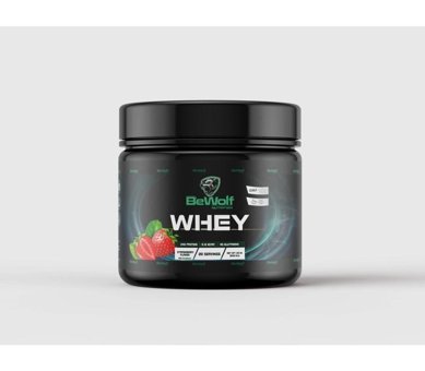 Bewolf Nutrition Çilekli Whey Protein Protein Tozu 500 Gr