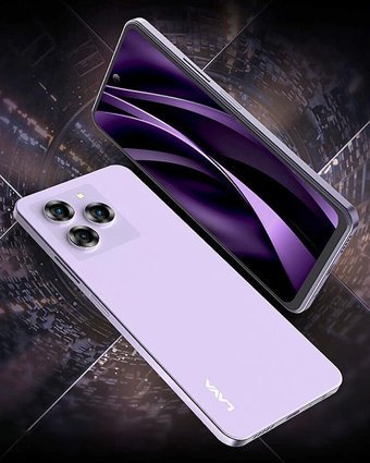Lava Yuva 3 64 GB Hafıza 4 GB Ram 6.5 inç 13 MP Çift Hatlı IPS LCD Ekran Android Akıllı Cep Telefonu Mor