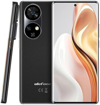 Ulefone Note 17 Pro 256 GB Hafıza 12 GB Ram 6.78 inç 108 MP Çift Hatlı AMOLED Ekran Android Akıllı Cep Telefonu Siyah