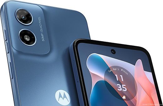 Motorola Moto G Play 2024 64 GB Hafıza 4 GB Ram 6.5 inç 50 MP IPS LCD Ekran Android Akıllı Cep Telefonu Mavi