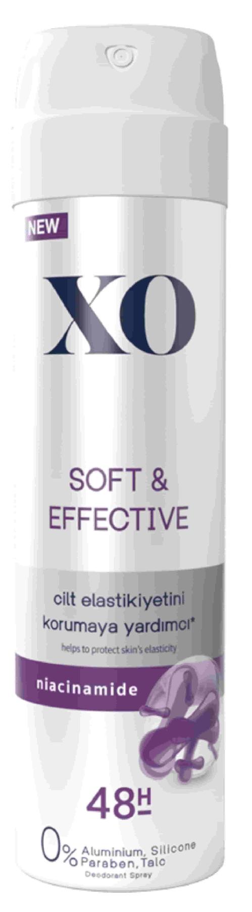 XO Soft Effective Sprey Kadın Deodorant 150 ml