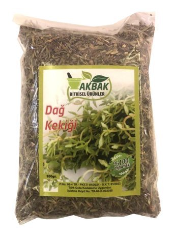 Akbak Market Vegan Kekik Tane 100 gr