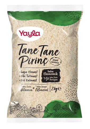 Yayla Tane Pirinç 2 kg