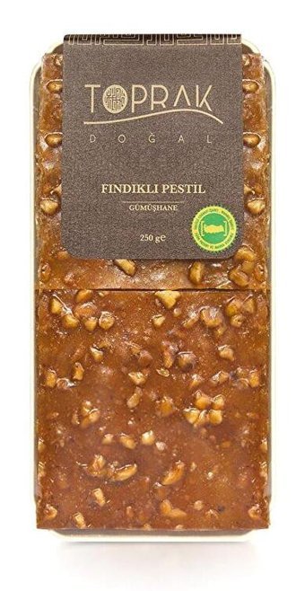 Toprak Doğal Fındıklı Pestil Gümüşhane 250 gr