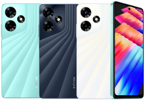 Infinix Hot 30 128 GB Hafıza 4 GB Ram Cep Telefonu Siyah
