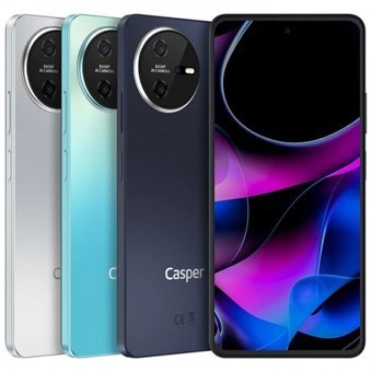 Casper Via A40 256 GB Hafıza 8 GB Ram Cep Telefonu Gümüş