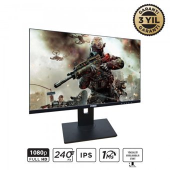 Spardox Gaming SG-24240P 240 Hz 1 ms 24 inç FHD IPS HDMI 1920 x 1080 px LED Oyuncu Monitör