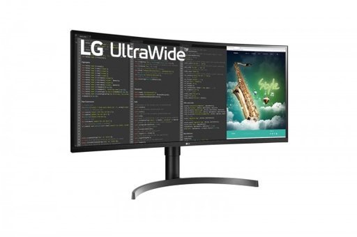 LG UltraWide 35WN75C-B 100 Hz 5 ms 35 inç UWQHD Kavisli Ekran Kavisli Ekran VA Hoparlörlü HDMI Freesync 3440 x 1440 px LED Oyuncu Monitör