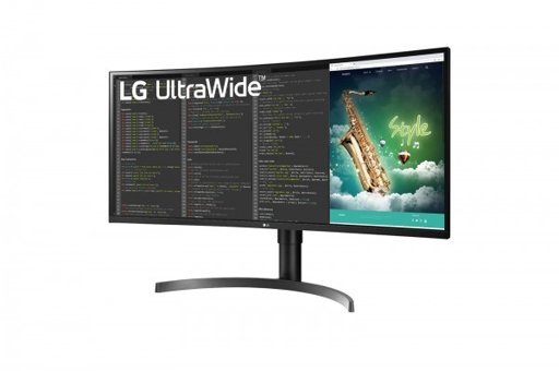 LG UltraWide 35WN75C-B 100 Hz 5 ms 35 inç UWQHD Kavisli Ekran Kavisli Ekran VA Hoparlörlü HDMI Freesync 3440 x 1440 px LED Oyuncu Monitör