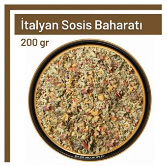 Tos The Organic Spices İtalyan Sosis Doğal Baharat Karışımı Toz 200 gr