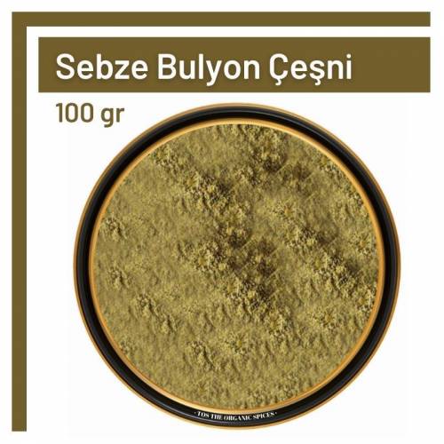 Tos The Organic Spices Glutensiz Sebze Bulyon Çeşni Toz 100 gr