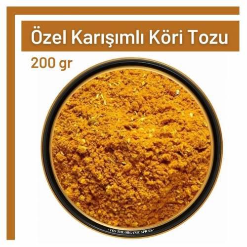 Tos The Organic Spices Özel Karışımlı Glutensiz Köri Toz 200 gr