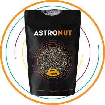 Astronut Kuruyemiş Glutensiz Haşhaş Toz 500 gr