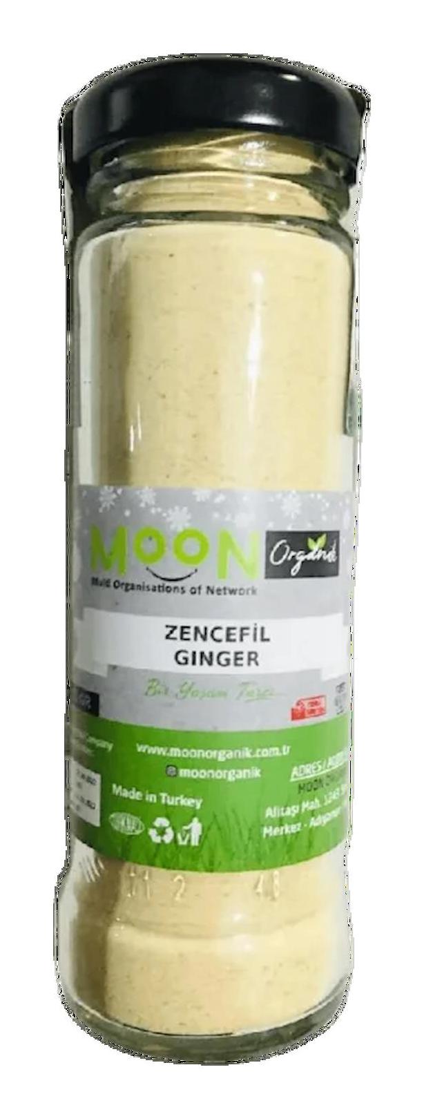 Moon Organik Vegan Zencefil Toz 75 gr