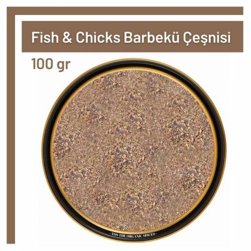 Tos The Organic Spices Glutensiz Fish & Chicks Barbekü Çeşnisi Toz 100 gr