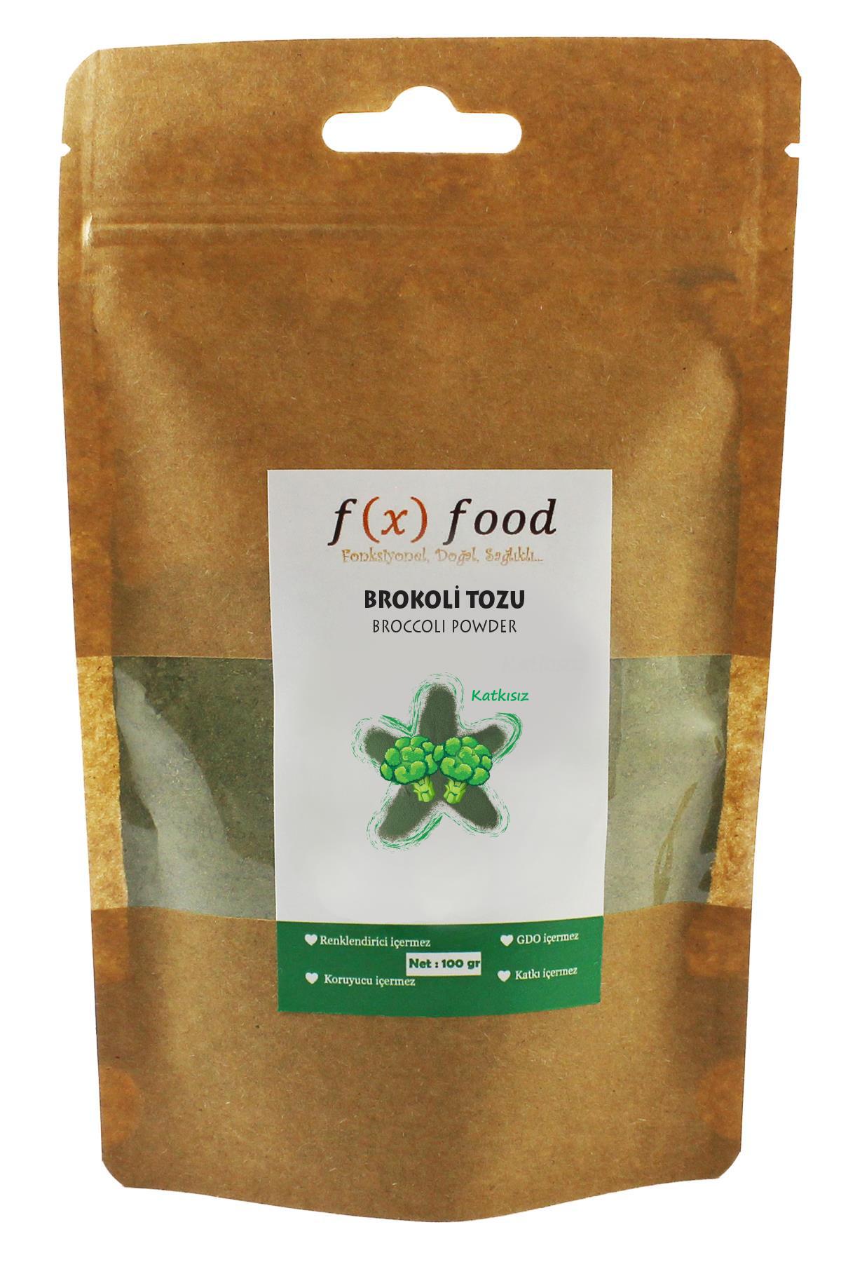 Fx Food Vegan Brokoli Katkısız Toz 100 gr