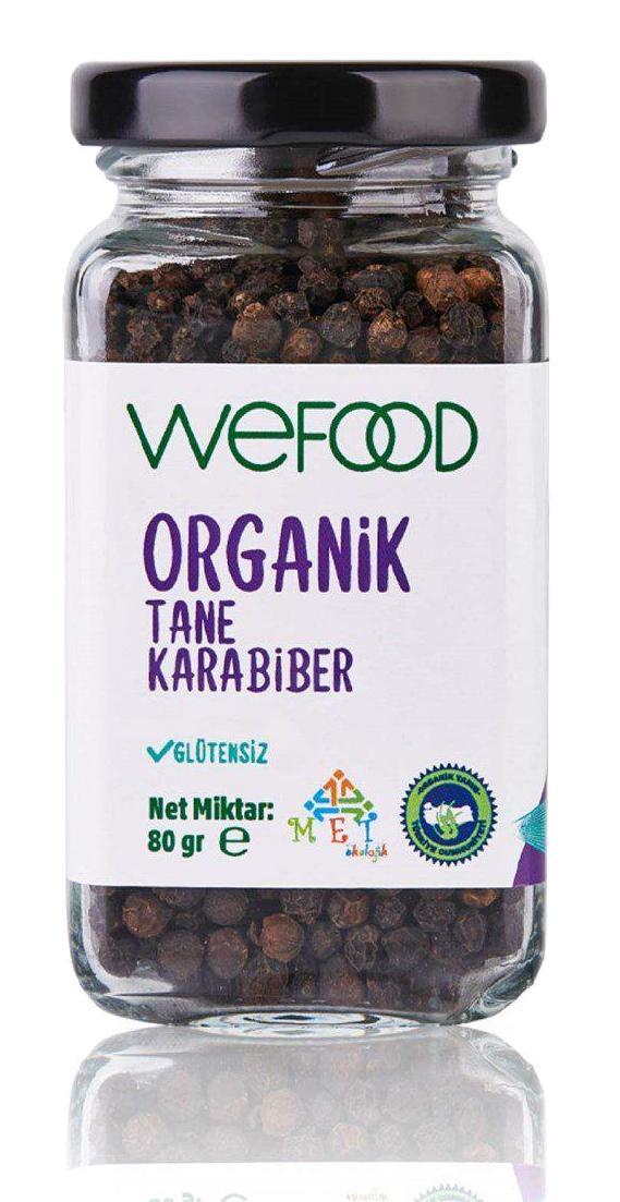 Wefood Doğal Karabiber Tane 80 gr