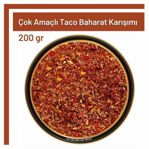 Tos The Organic Spices Çok Amaçlı Taco Baharat Karışımı Toz 200 gr