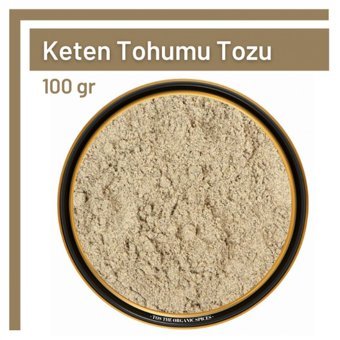 Tos The Organic Spices Glutensiz Keten Tohumu Toz 100 gr