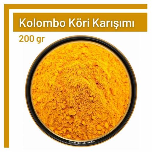 Tos The Organic Spices Vegan Kolombo Köri Karışımı Toz 200 gr
