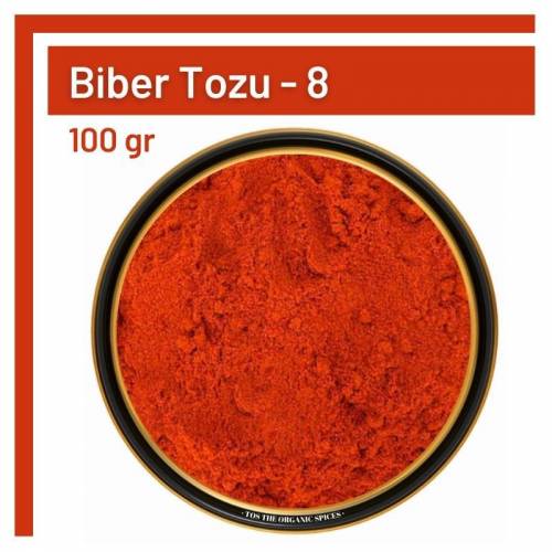 Tos The Organic Spices No:8 Glutensiz Biber Toz 100 gr