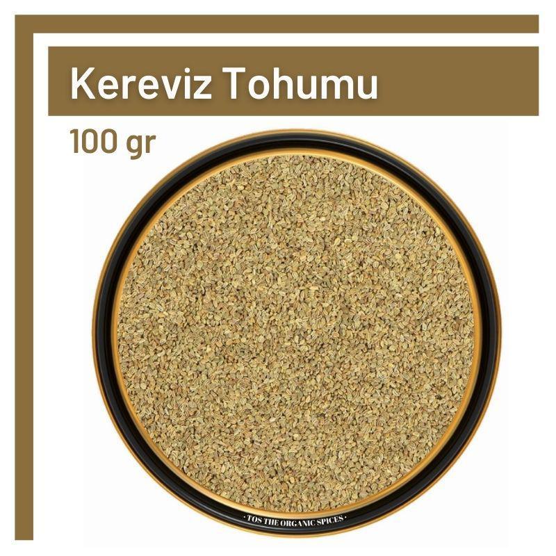 Tos The Organic Spices Vegan Kereviz Tohumu Tane 100 gr