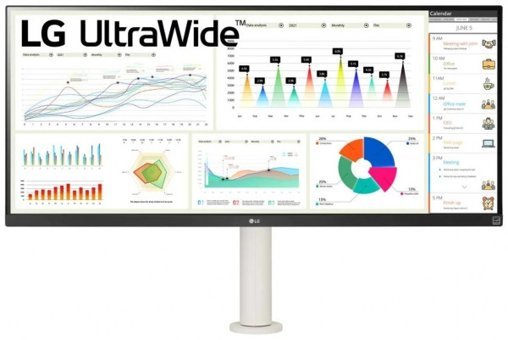LG UltraWide 34WQ680-W 100 Hz 5 ms 34 inç WFHD IPS Hoparlörlü HDMI Freesync 2560 x 1080 px LED Oyuncu Monitör