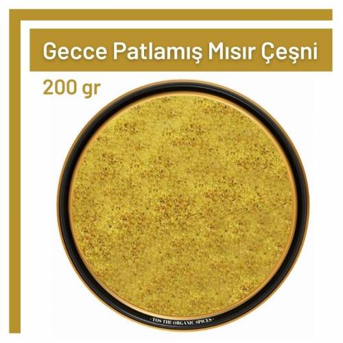 Tos The Organic Spices Glutensiz Patlamış Mısır Çeşni Toz 200 gr