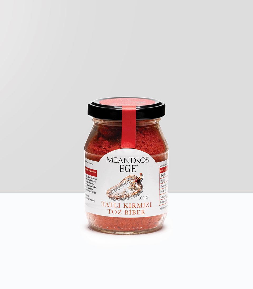 Meandrosege Tatlı Toz Kırmızı Biber 100 gr