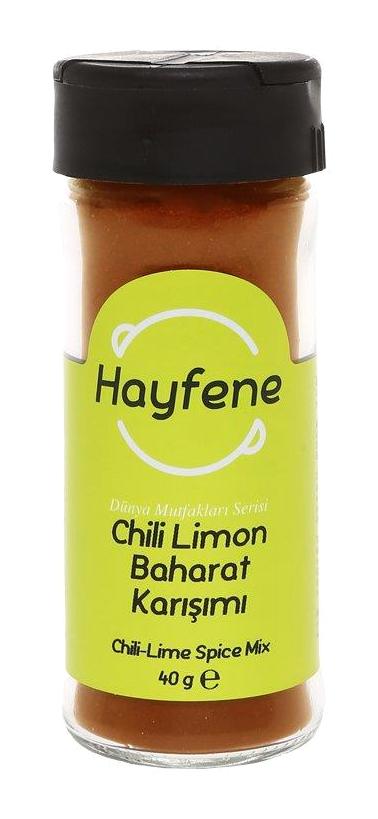 Hayfene Vegan Chili Limon Baharat Karışımı Toz 40 gr