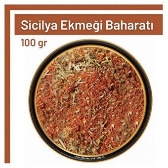 Tos The Organic Spices Sicilya Ekmeği Doğal Baharat Karışımı Toz 100 gr