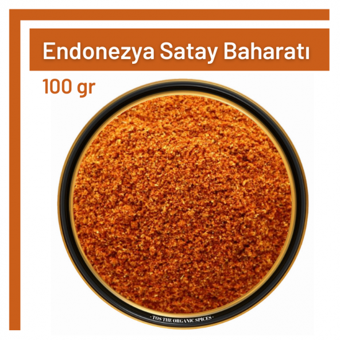 Tos The Organic Spices Endonezya Satay Doğal Baharat Karışımı Toz 100 gr