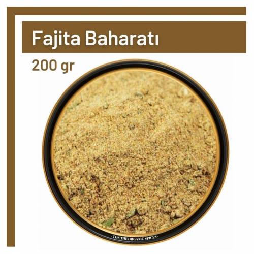 Tos The Organic Spices Glutensiz Fajita Baharatı Toz 200 gr