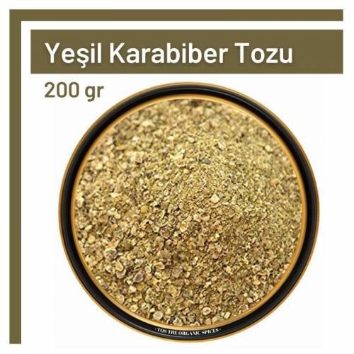 Tos The Organic Spices Piper Nigrum Vegan Karabiber Toz 200 gr
