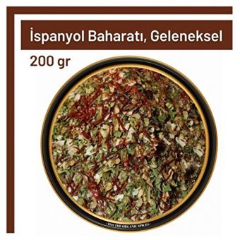 Tos The Organic Spices İspanyol Doğal Baharat Karışımı Toz 200 gr