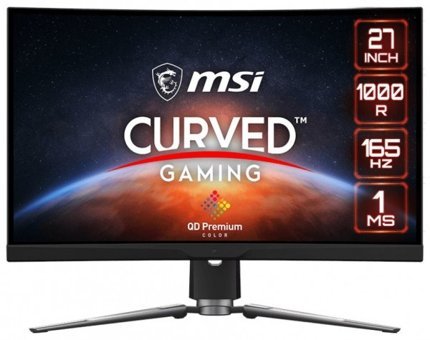 MSI MAG Artymis 273CQR-QD 165 Hz 1 ms 27 inç WQHD Kavisli Ekran VA HDMI Freesync 2560 x 1440 px LED Oyuncu Monitör