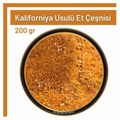 Tos The Organic Spices Kaliforniya Usulü Baharat Et Çeşnisi Toz 200 gr