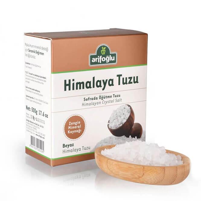 Arifoğlu Vegan Himalaya Tuzu Tane Beyaz 500 gr