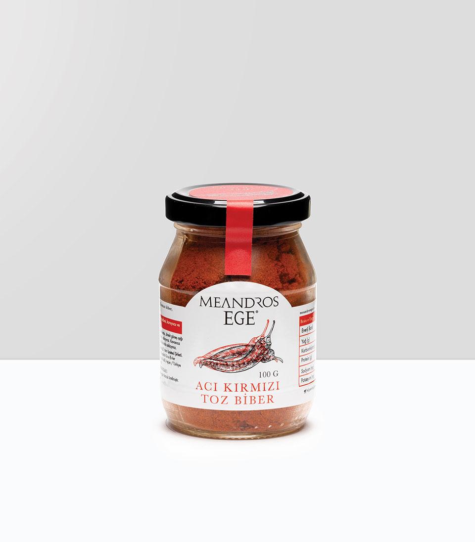 Meandrosege Acı Toz Kırmızı Biber 100 gr