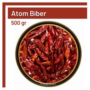 Tos The Organic Spices Acı Atom Biber Tane 500 gr