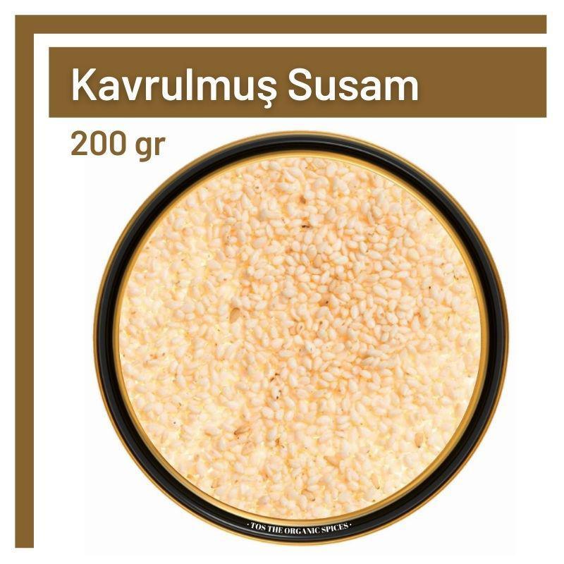 Tos The Organic Spices Sesamum Indicum Vegan Susam Tane 200 gr