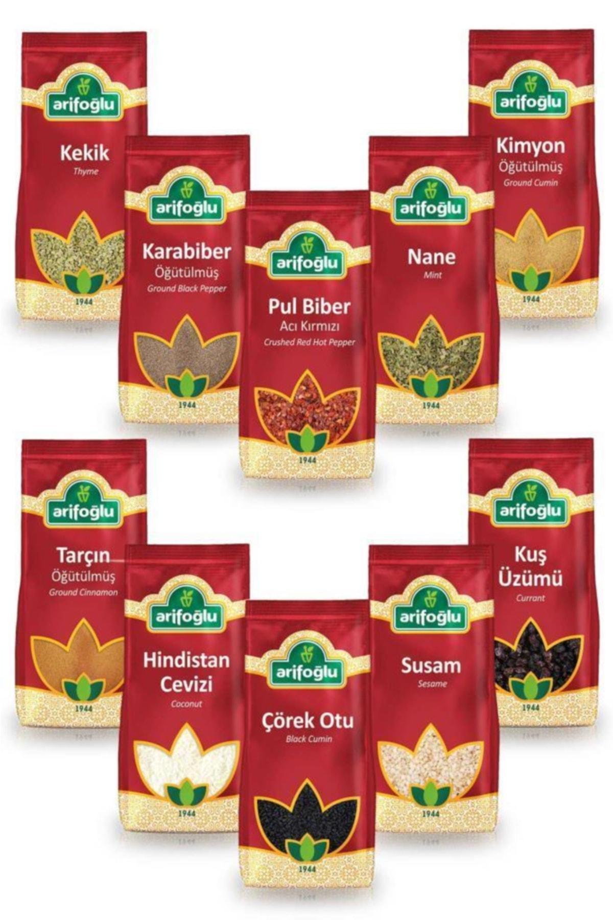Arifoğlu Doğal Baharat Set Toz 10 gr